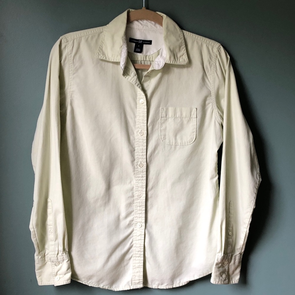 Light Celadon Gap Button Down Size M - image 1